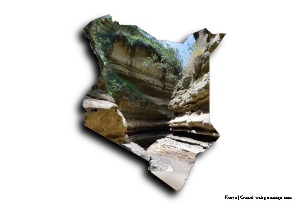 Hell's Gate National Park (on Kenya map)