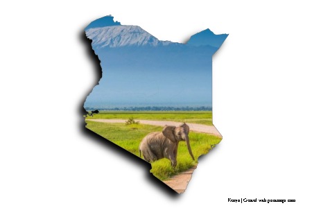 Amboseli National Park (on Kenya map)