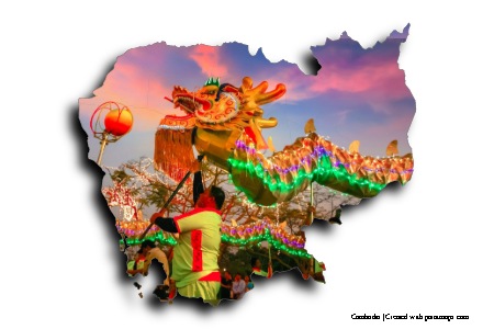 Fiestas de Camboya (en el mapa de Camboya)