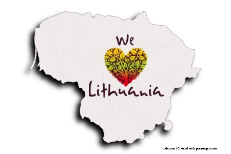 We Love Lithuania (on Lithuania map)