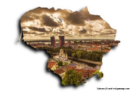 Klaipeda (on Lithuania map)