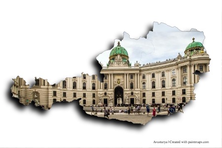 Istana Hofburg (di peta Austria)