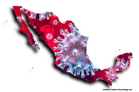 Covid-19 (on Mexico map)