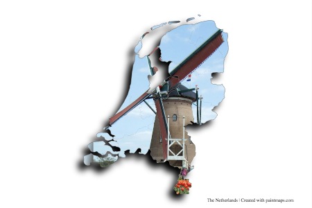 Windmill (on The Netherlands map)