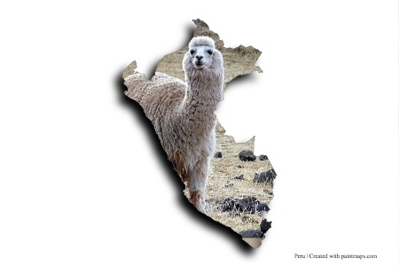 Lama (on Peru map)