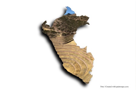 Moray Laboratory (on Peru map)