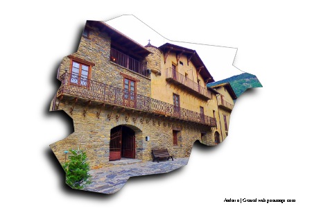 Ordino (on Andorra map)