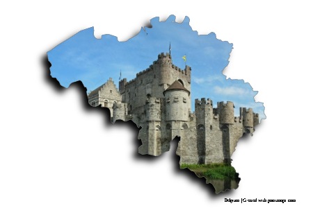 Gravensteen (on Belgium map)