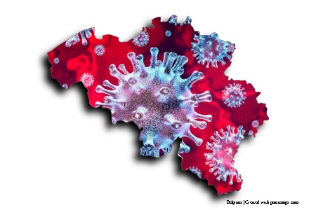 Covid-19 (on Belgium map)