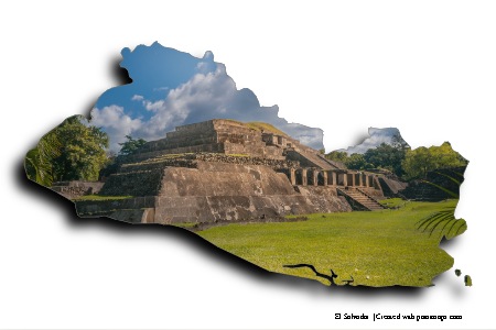 Tazumal (on El Salvador map)