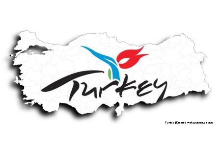Turkey Promotion Logo (on Turkey map)