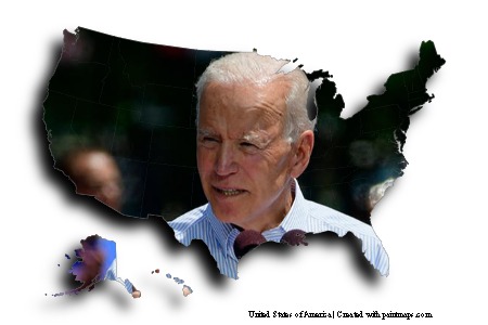 Joe Biden (di peta Amerika Serikat)