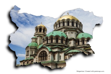 Alexander Nevsky Cathedral (on Bulgaria map)