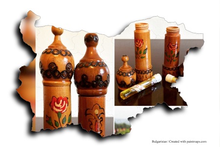 Rose Perfume (on Bulgaria map)