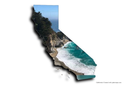 Gran sur (en el mapa de California)
