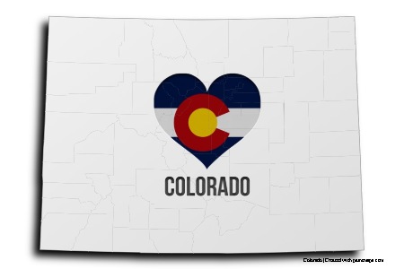 LOVE COLORADO (on Colorado map)