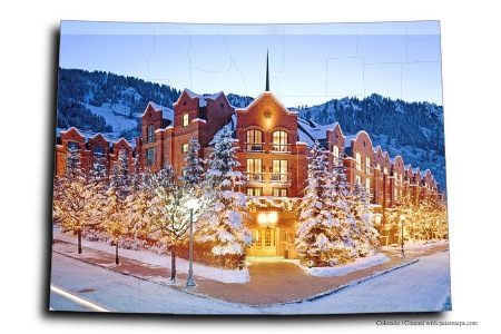 Aspen (on Colorado map)