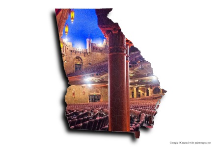 Teatro Fox (en el mapa de Georgia)
