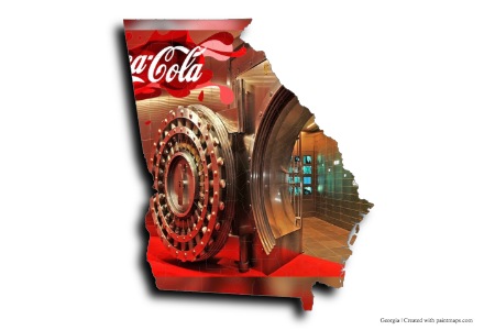 Mundo de Coca Cola (en el mapa de Georgia)