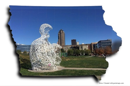Des Moines Art Center (on Iowa map)