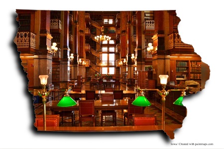 State Capitol (on Iowa map)