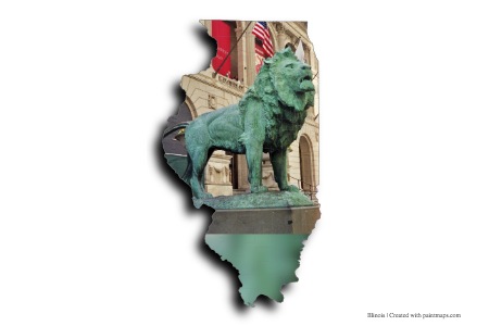 Instituto de Arte de Chicago (en el mapa de Illinois)