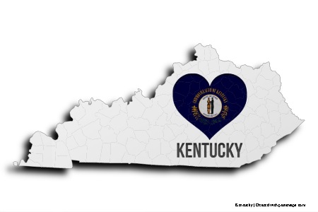 I Love Kentucky (on Kentucky map)