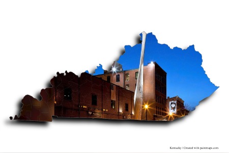 Louisville Slugger Museum and Factory (on Kentucky map)