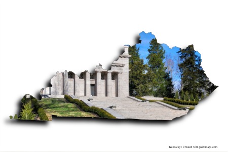 Abraham Lincoln Birthplace National Historical Park (on Kentucky map)