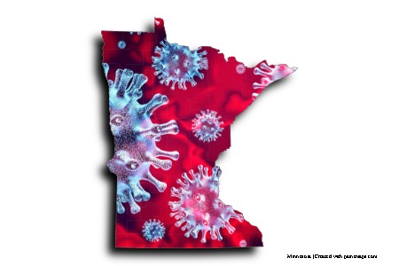 Covid-19 (on Minnesota map)