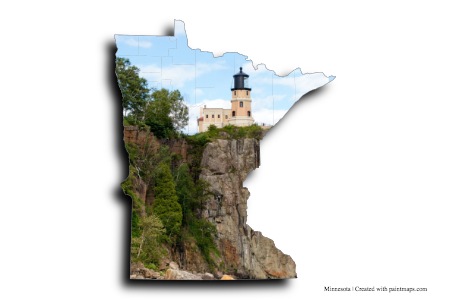 Split Rock Lighthouse State Park (on Minnesota map)