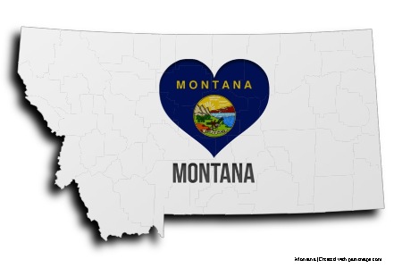 I Love Montana (on Montana map)