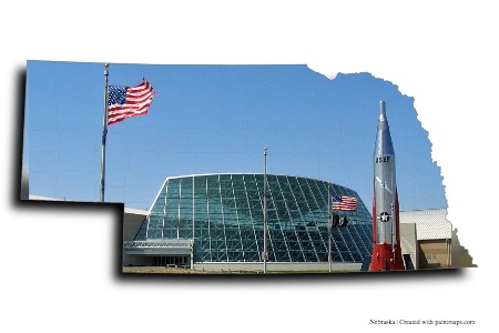 Museo estratégico del aire y el espacio (en el mapa de Nebraska)