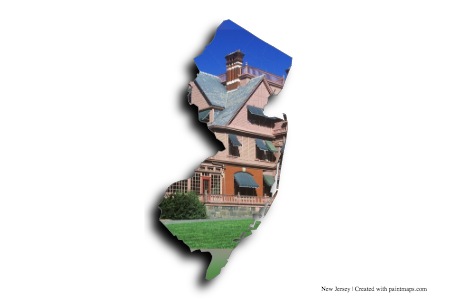 Princeton (en el mapa de New Jersey)