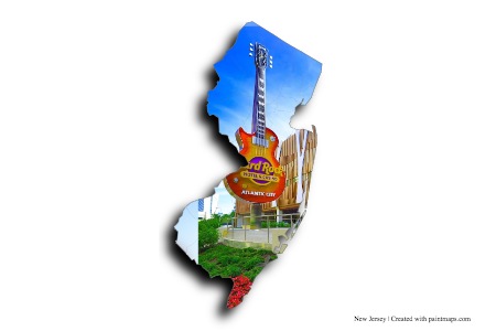  Ciudad atlántica (en el mapa de New Jersey)