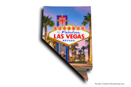 Las Vegas (on Nevada map)
