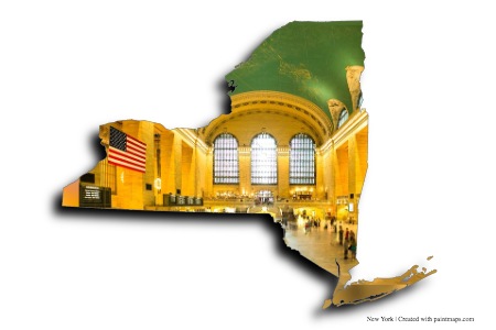 Büyük Merkez Terminali (New York haritası üzerinde)