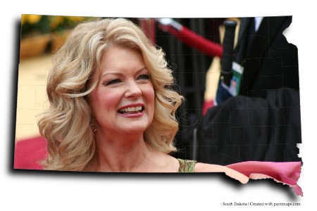 Mary Hart (on South Dakota map)