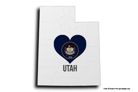 I Love Utah (on Utah map)