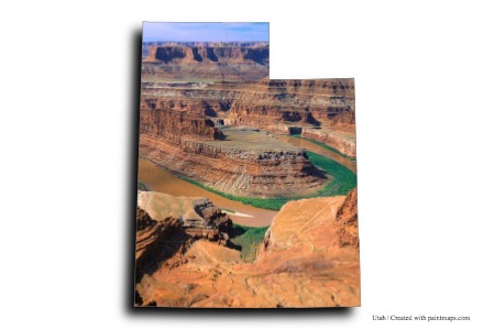 Dead Horse Point State Park (on Utah map)