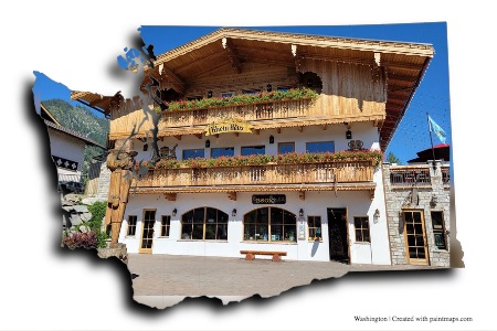 Leavenworth (on Washington map)