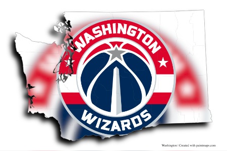 washington wizards (on Washington map)
