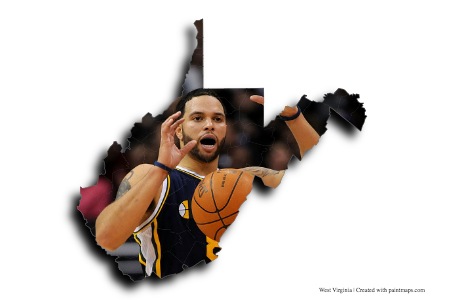 Deron Williams (on West Virginia map)