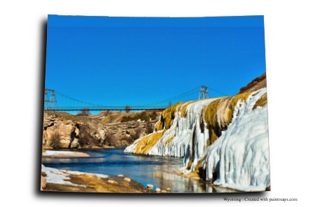 Thermopolis (Wyoming haritası üzerinde)