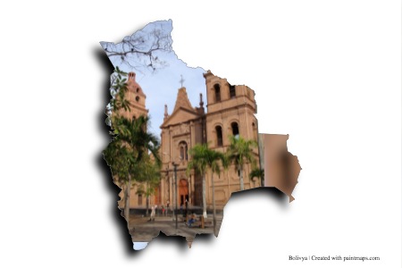 Catedral Basílica (en el mapa de Bolivia)