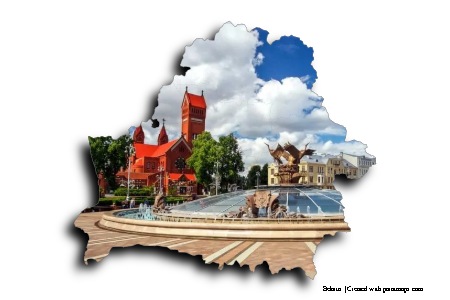 Independence Square (on Belarus map)