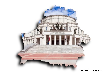 Belarusian Opera and Theatre Building (on Belarus map)