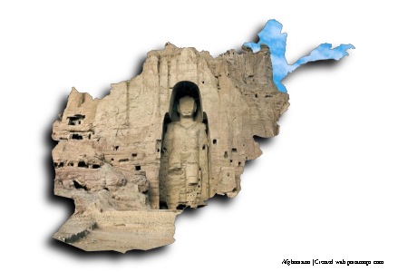 Bamiyan (Afganistan haritası üzerinde)