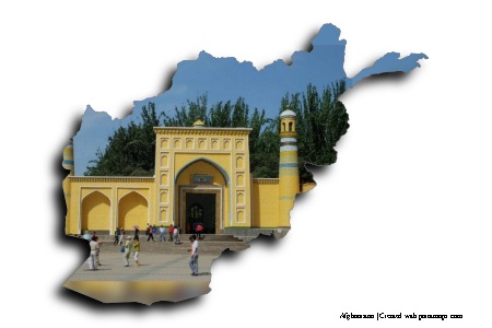 Iydgâh Camii (Afganistan haritası üzerinde)