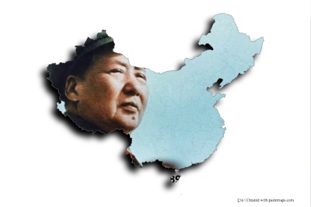 Mao (Çin haritası üzerinde)